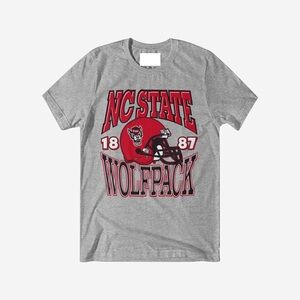 NC State Wolfpack Classic Team Helmet T-Shirt